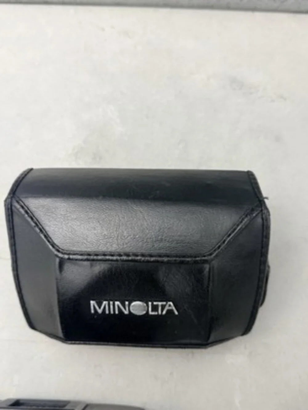 Minolta XG-9 35mm SLR Film Camera w/ MD Rokkor-X 45mm f2 Lens Bundle Case